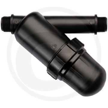 Rehau rehau leiding zeef filter - 180 mazen, lang, 3/4" buitendraad
