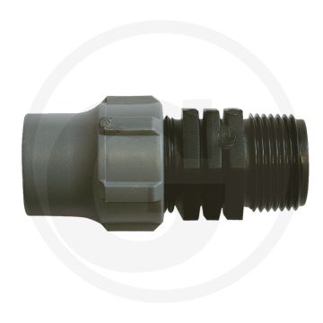 Tavlit schroefkoppeling 3/4" buitendraad, Ø 20mm