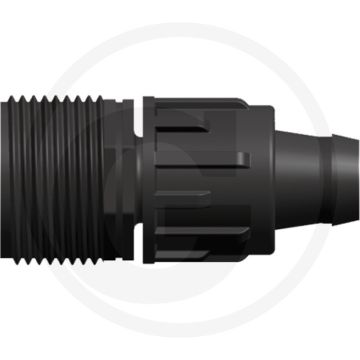 Accouplement à vis 1/2" pp-b 17mm Ø 4 bar