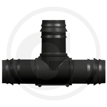 Pièce en T 17 x 17 x 17 mm polypropylène pp-b