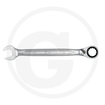 Ks tools gearplus® ringratel-steeksleutel, omschakelbaar, 21 mm - 72 tanden, 15° gebogen