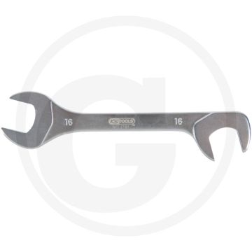Ks tools steeksleutel, 20°+ 80°, 16 mm - maulstellung 20° und 80° abgewinkelt