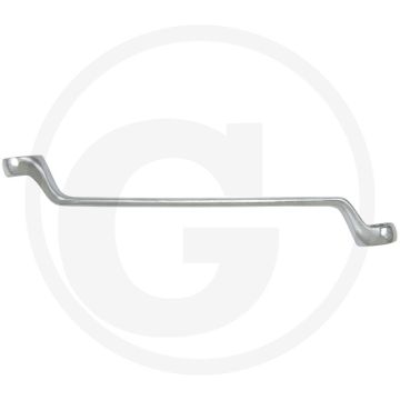 Ks tools classic ringsleutel, gebogen, 21 x 23 mm - flanktraction-profil, dünnwandig, chrom vanadium