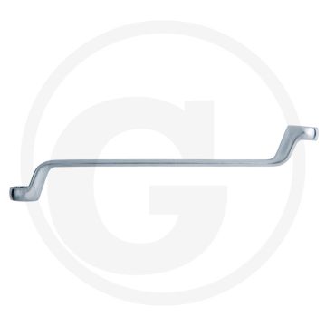 Ks tools classic ringsleutel, gebogen, 14 x 17 mm - flanktraction-profil, din 838 - 245 mm