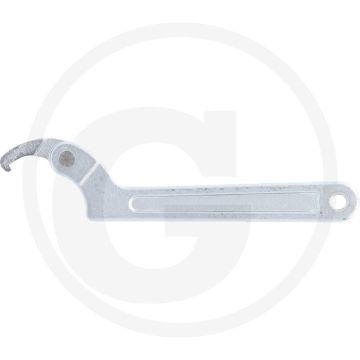 Ks tools classic Gelenkhakenschlüssel mit Nase, 114 - 158 mm - Ringschlüssel, metrisch/Zollmaße, Chrom-Vanadium