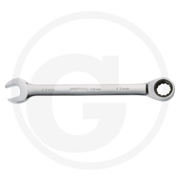 Ks tools gearplus® ringratel-steeksleutel, 9 mm - 72 tanden, 15° hoek - chrom vanadium