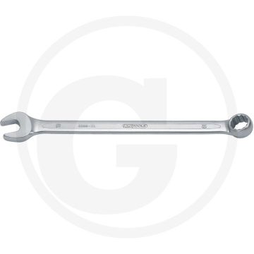 Ks tools xl ringsteeksleutel, gebogen, 16 mm - flanktraction-profil, 15° maulstellung