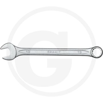 Black edition ring-steeksleutel, gebogen, 12 mm, 160 mm lengte.