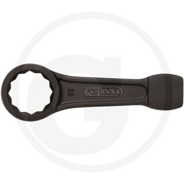 Ks tools ringslagsleutel, 22 mm - flanktraction-profil, din 7444, chrom-molybdän