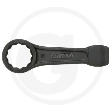 Ks tools ringslagsleutel, 36 mm - flanktraction-profil, din 7444, schlagkante, 205mm