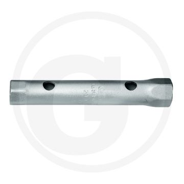Gedore gedore dubbele pijpsleutel 6 x 7 mm 110 mm lengte, verchroomd, gehard staal