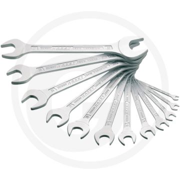 Hazet steeksleutelset 12-delig, 6 x 7 - 27 x 32 mm, chroom-vanadium