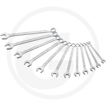 Hazet ring-steeksleutelset 12-delig 10-22 mm chroom-vanadium