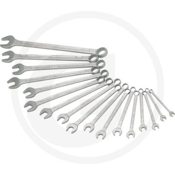 Hazet ring-steeksleutelset 21-delig, 6-34 mm, chroom-vanadium
