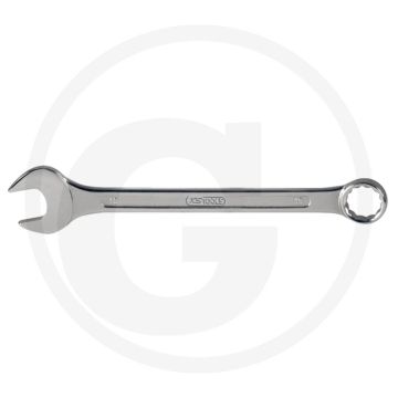 Ks tools classic ring-steeksleutel, gebogen, 22 mm - flanktraction-profil, din 3113 form a