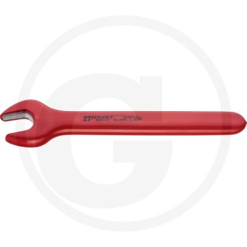 Hazet einmaulschlüssel außen-sechskant profil, 27 mm - schutzisoliert, made in germany