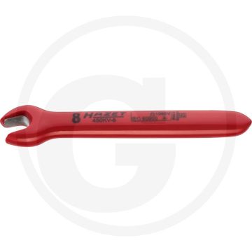 Hazet einmaulschlüssel außen-sechskant profil, 8 mm - schutzisoliert, made in germany