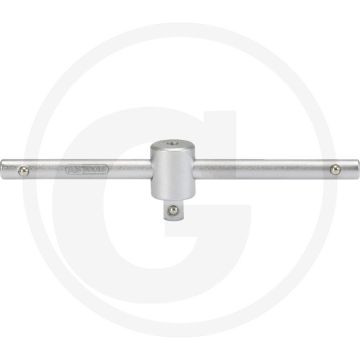 Ks tools, embout 1/4" à poignée en T avec poignée coulissante - DIN 3122 / ISO 3315 - longueur 110 mm