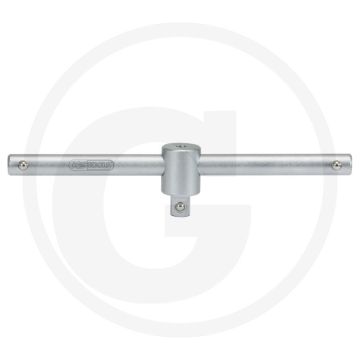 Ks tools 3/8" t-greep met schuifgreep - din 3122 / iso 3315 - 160mm lengte