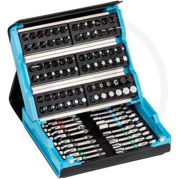 Hazet Smartcase Bit-Set 42 Bits 25 mm, 19 Bits 50 mm - kompaktes und langlebiges Werkzeugset