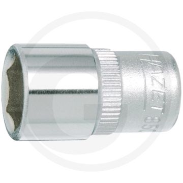 Hazet zeskant dopsleutel 1/2" - chroom-vanadium, verchroomd, gepolijst