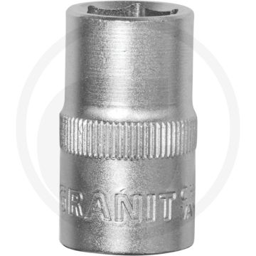 Black edition black edition 1/2" dop, 14 mm - zeskant, zonder bit, 38 mm lang