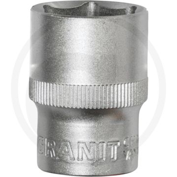 Black edition black edition 1/2" dopsleutel zeskant, 21 mm - lengte 38mm