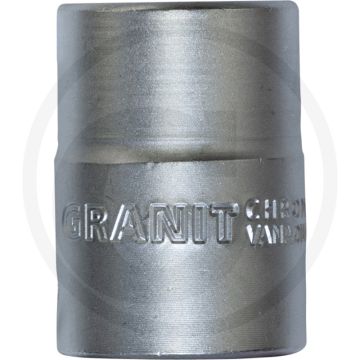 Black edition black edition 3/4" zeskant dopsleutel, kort, 24 mm - lengte 52 mm