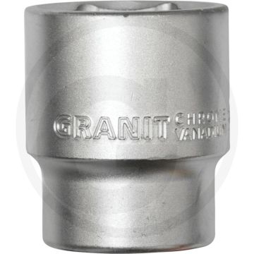 Black edition black edition 3/4" zeskant dopsleutel, kort, 38 mm - lengte 60,3 mm