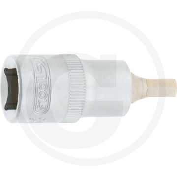 Ks tools 1/2” dopsleutelbit voor binnenzeskant 6mm - kort ontwerp