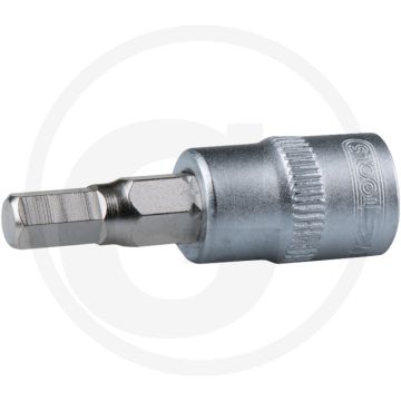 Ks tools 3/8” dopsleutelbit voor binnenzeskant 3mm - met bit