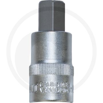 Black edition black edition 1/2" bit-dopsleutel voor binnenzeskant-s - sleutelmaat: 14