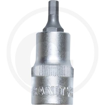 Black edition black edition 1/2" bit-dopsleutel voor binnenzeskant-s - sleutelmaat: 5