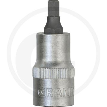 Black edition black edition 1/2" bit-dopsleutel voor binnenzeskant-s - lengte 55,2mm