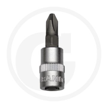 Black edition black edition 1/4" bit-dopsleutel, ph2 - lengte 37mm
