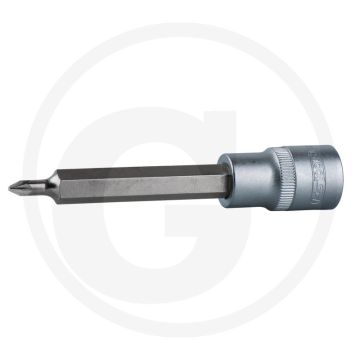 Ks tools 1/2” bit-dopsleutel, lang, pz4 - lengte: 110mm
