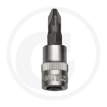 Black edition black edition 1/4" Bit-Steckschlüssel, pz2 - Länge 37mm