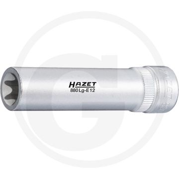 Hazet dopsleutelbit torx® e8 3/8", 65mm, chroom-vanadium
