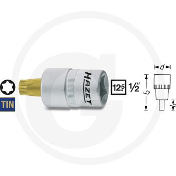 Hazet dopsleutelbit torx® - uitgang: 80 - 420 nm