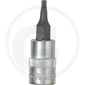 Black edition black edition embout de clé à douille 1/4" tx star, tb8 - longueur 37mm