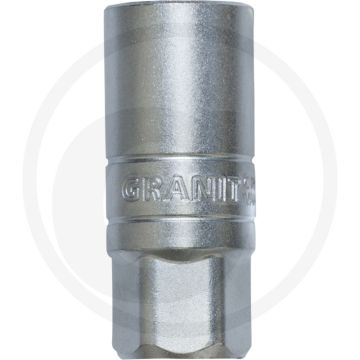 Black edition black edition 1/2" dop voor bougies, 21 mm - zeskant