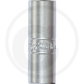 Black edition black edition 1/2" dop voor bougies, 16 mm - zeskant, 65 mm lengte