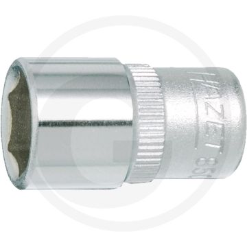 Hazet zeskant dopsleutel 1/4" - sleutelmaat 10, chroom-vanadium, din 3124/iso 2725-1