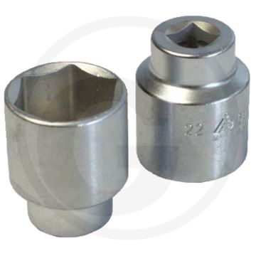 Trex.parts 3/8" zeskant dopsleutel 22 mm