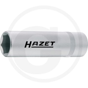Hazet zeskant dopsleutel 4 mm chroom-vanadium din 3124 verchroomd 1/4”