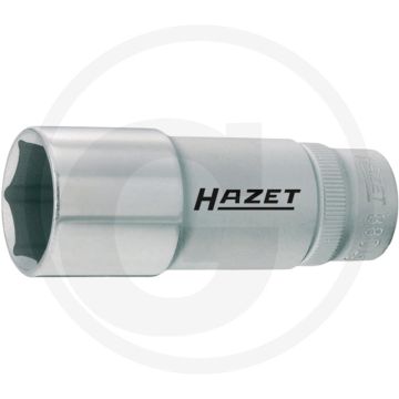 Hazet zeskant dopsleutel 11mm 3/8" chroom-vanadium verchroomd, gepolijst