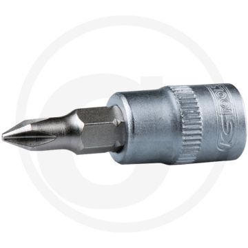 Ks tools : embout de clé à douille 3/8” pour vis cruciformes - PH 1, 50 mm
