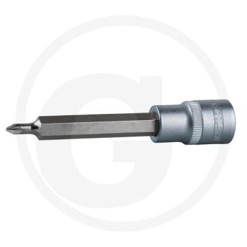 Ks tools 1/2” dopsleutelbit voor kruiskopschroeve - pz3, 110mm lang