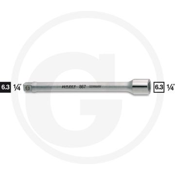 Hazet verlengstuk 6,3 (1/4") - lengte 101,5 mm