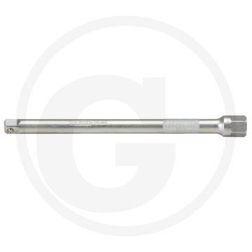 Ks tools 3/8" verlengstuk met aandrijfzeskant, 200 mm - chroom vanadium, matt satiniert